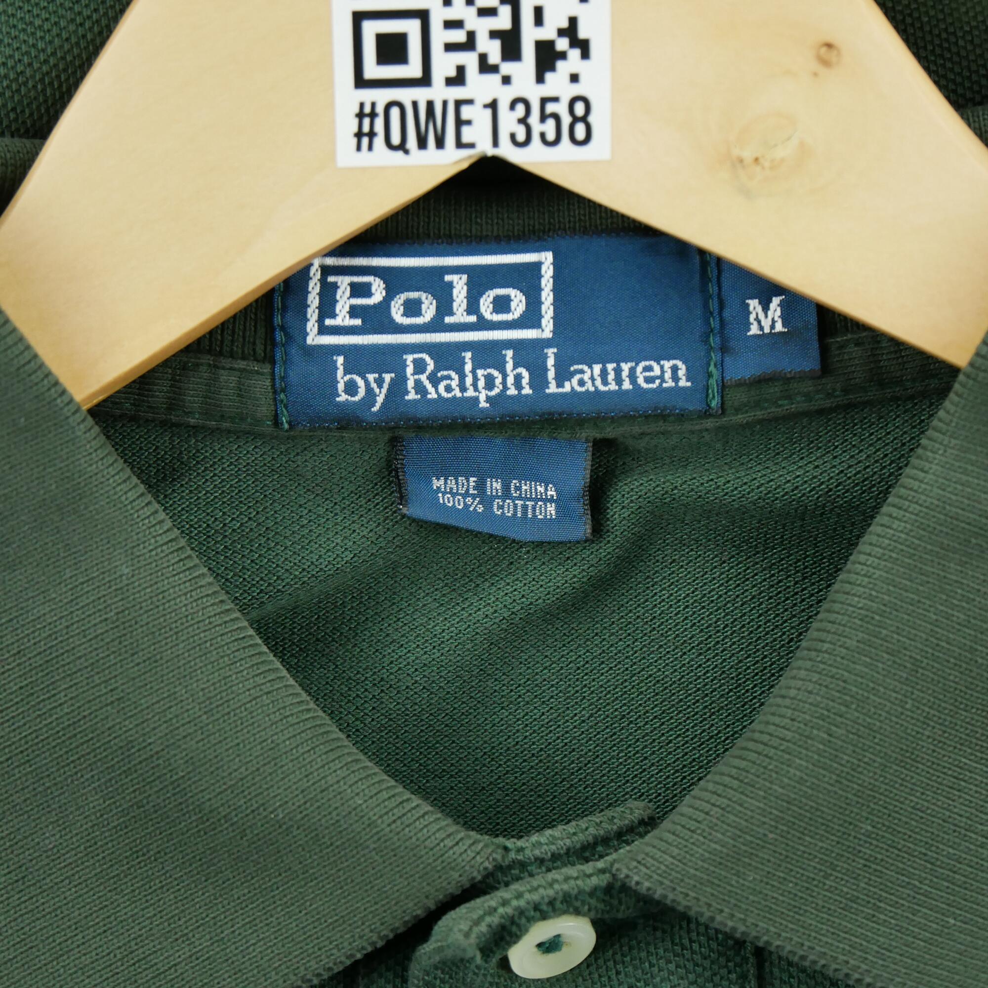 Polo uomo maniche corte Polo Ralph Lauren verde 6/6
