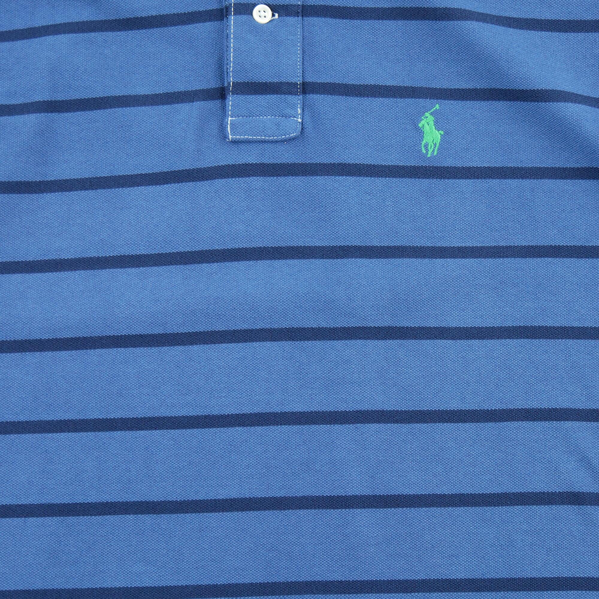 Polo maniche corte uomo Polo Ralph Lauren blu 4/6
