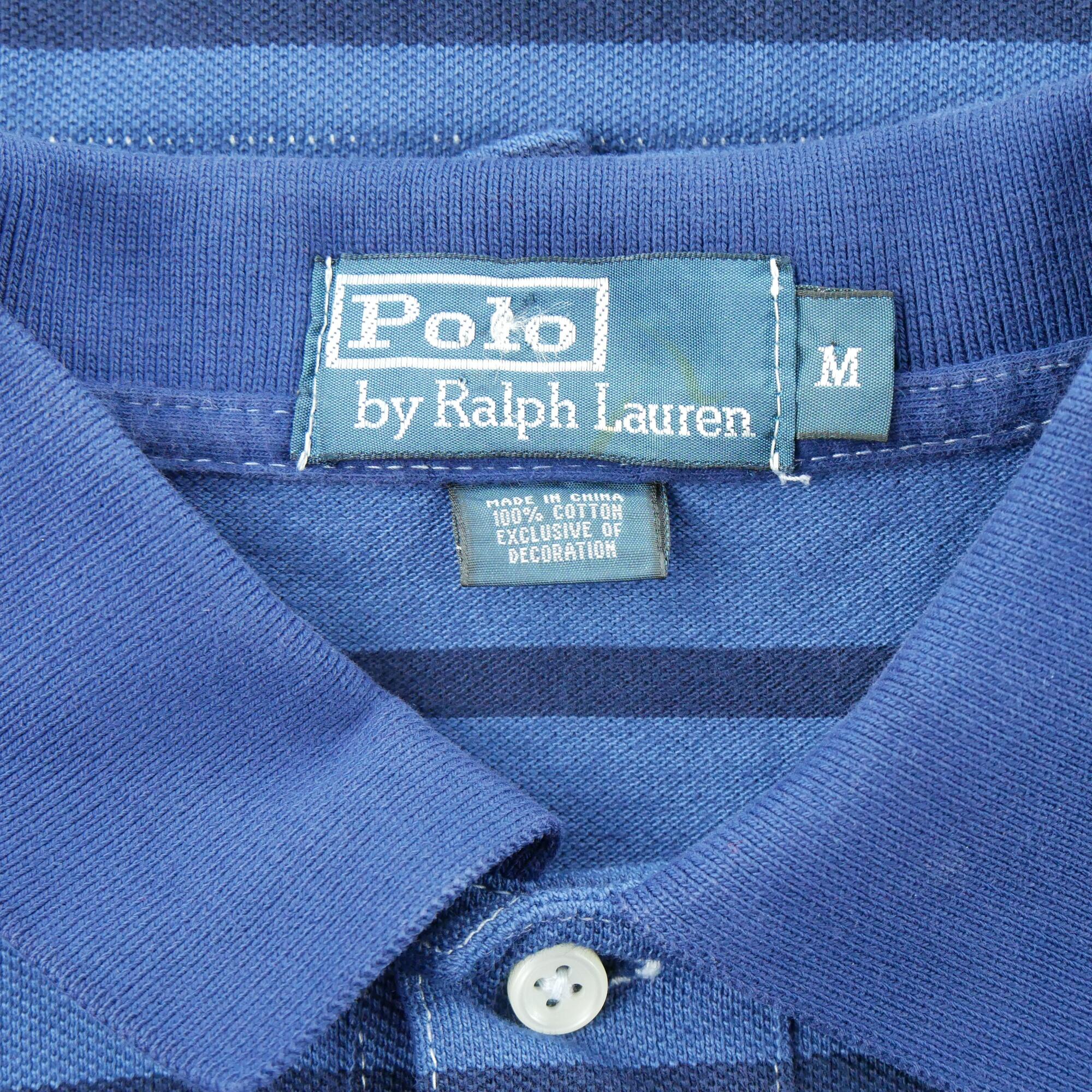Polo maniche corte uomo Polo Ralph Lauren blu 6/6
