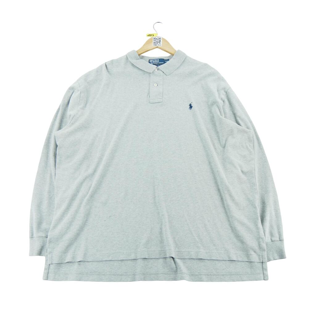 Polo Ralph Lauren Long Sleeve Polo Men Gray