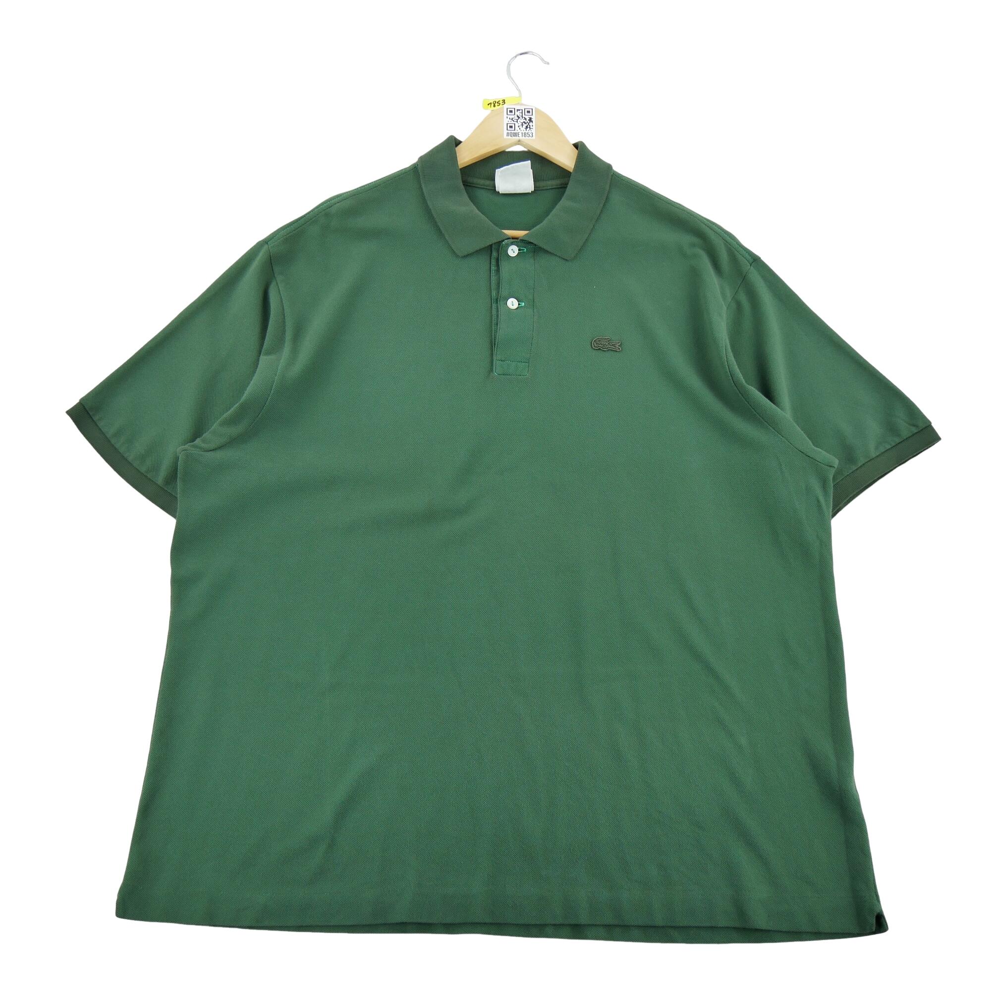 Polo uomo maniche corte verde Lacoste 2/7