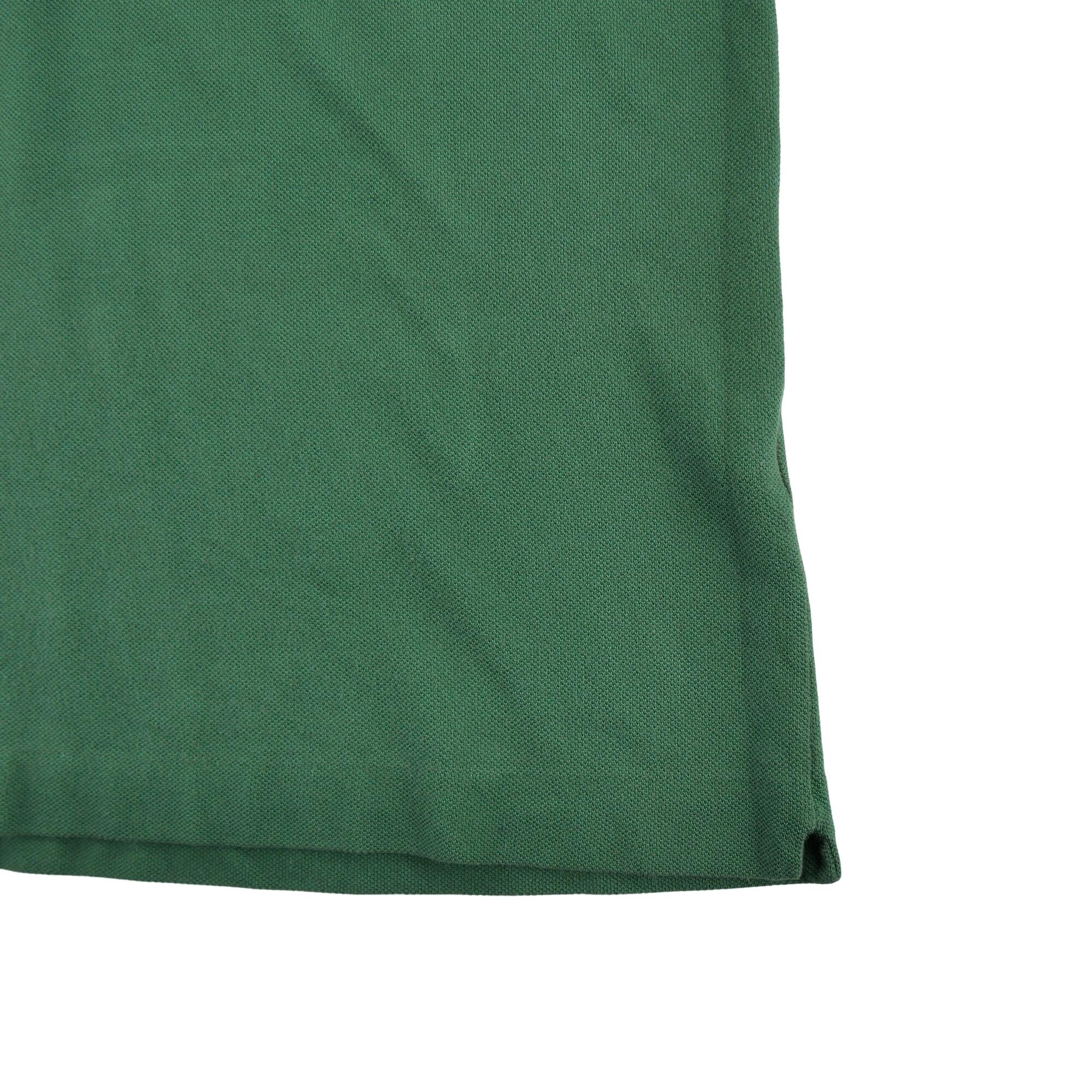 Polo uomo maniche corte verde Lacoste 5/7