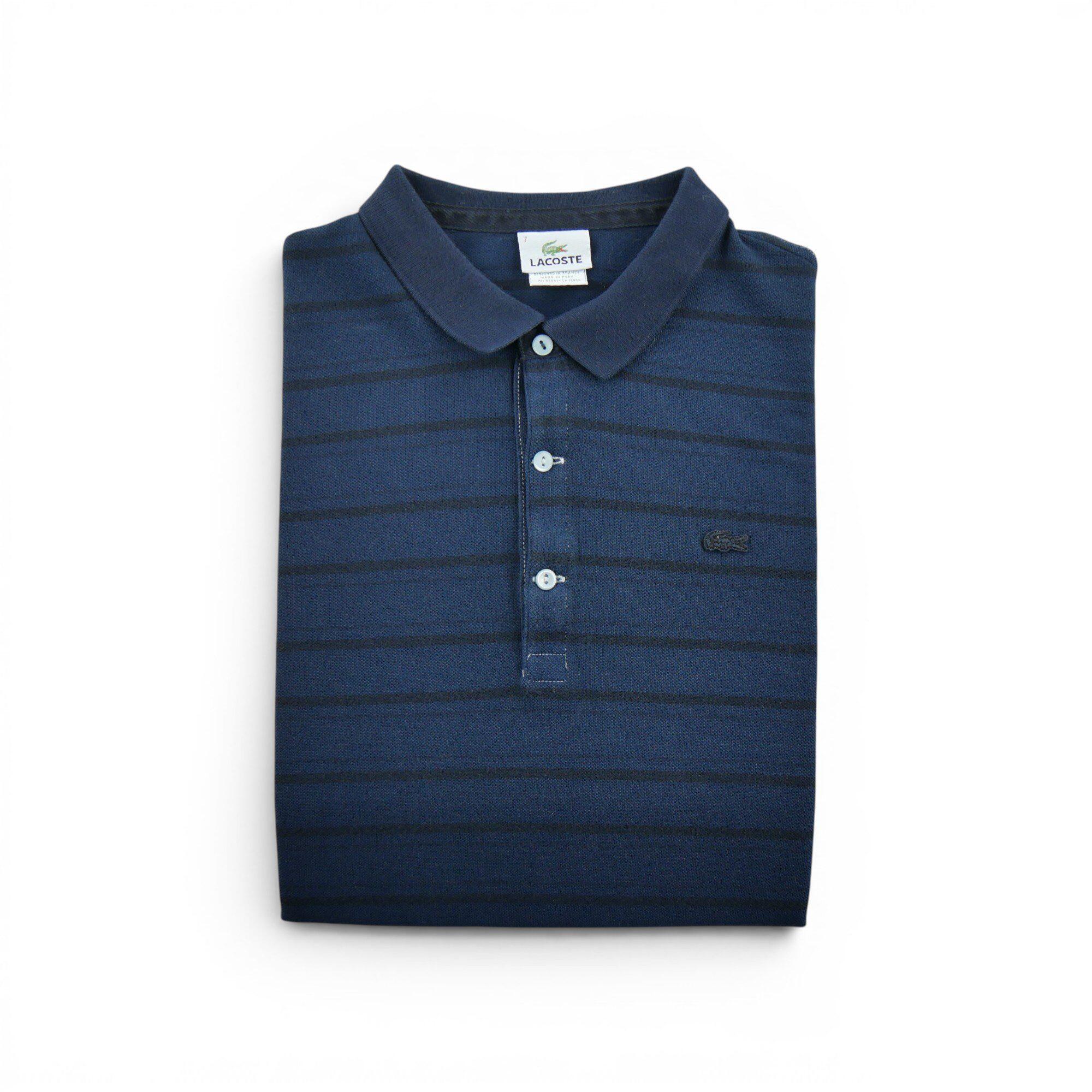 Polo manica corta uomo Lacoste blu 1/7