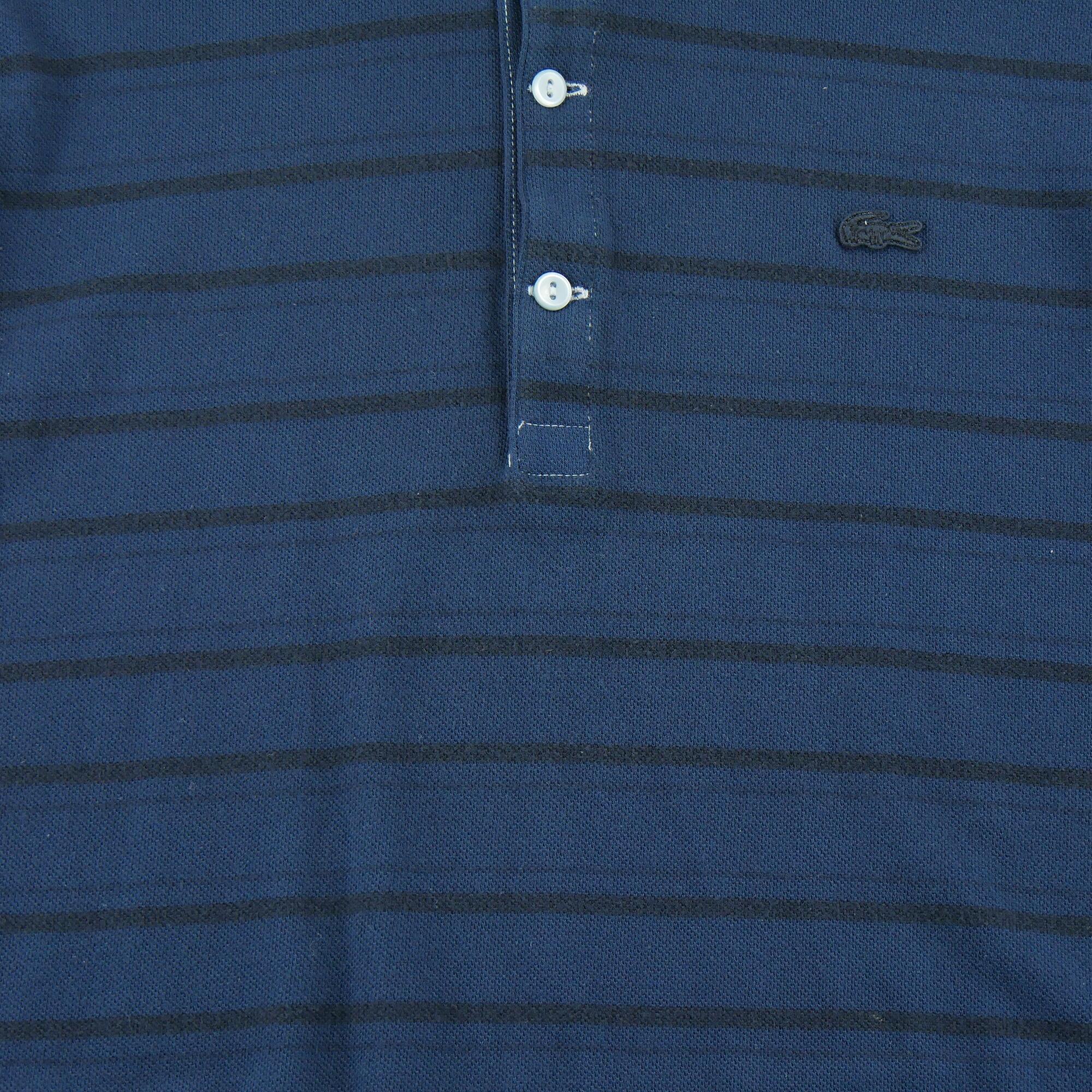 Polo manica corta uomo Lacoste blu 4/7