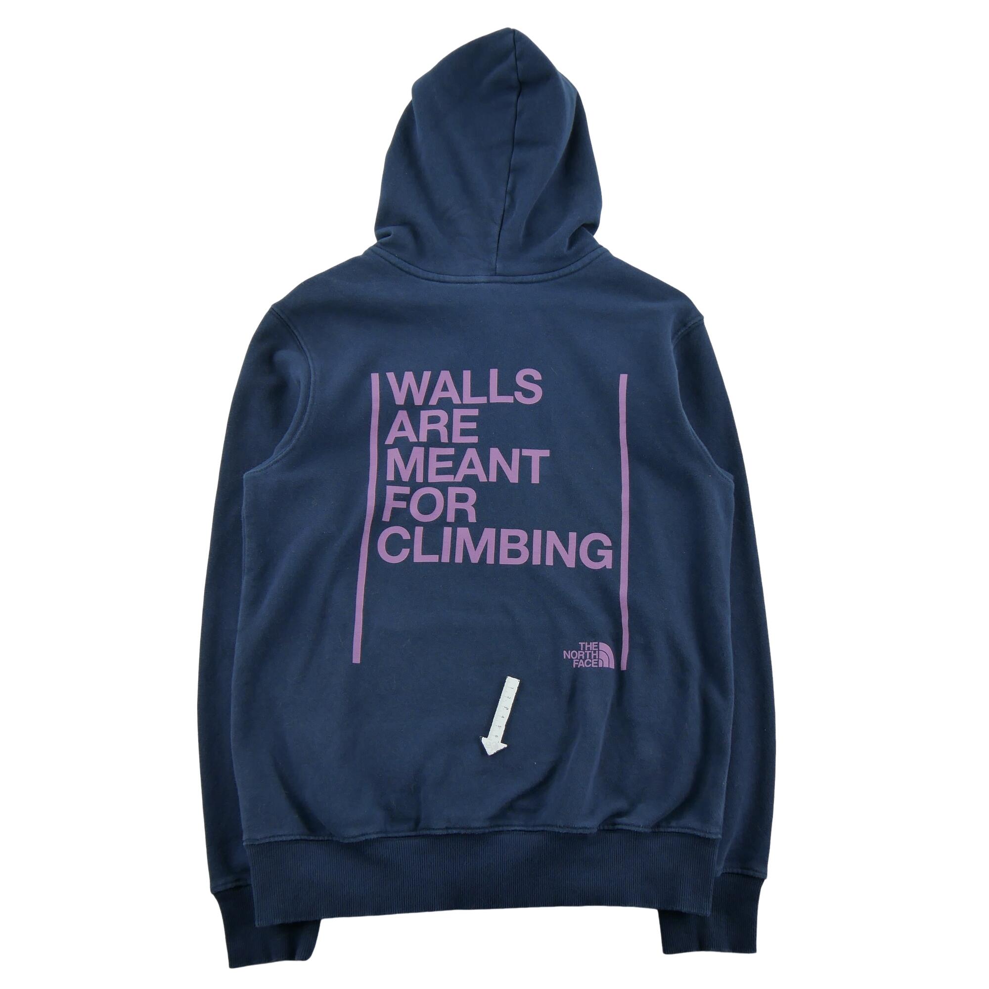 Felpa con cappuccio uomo The North Face blu navy 5/7