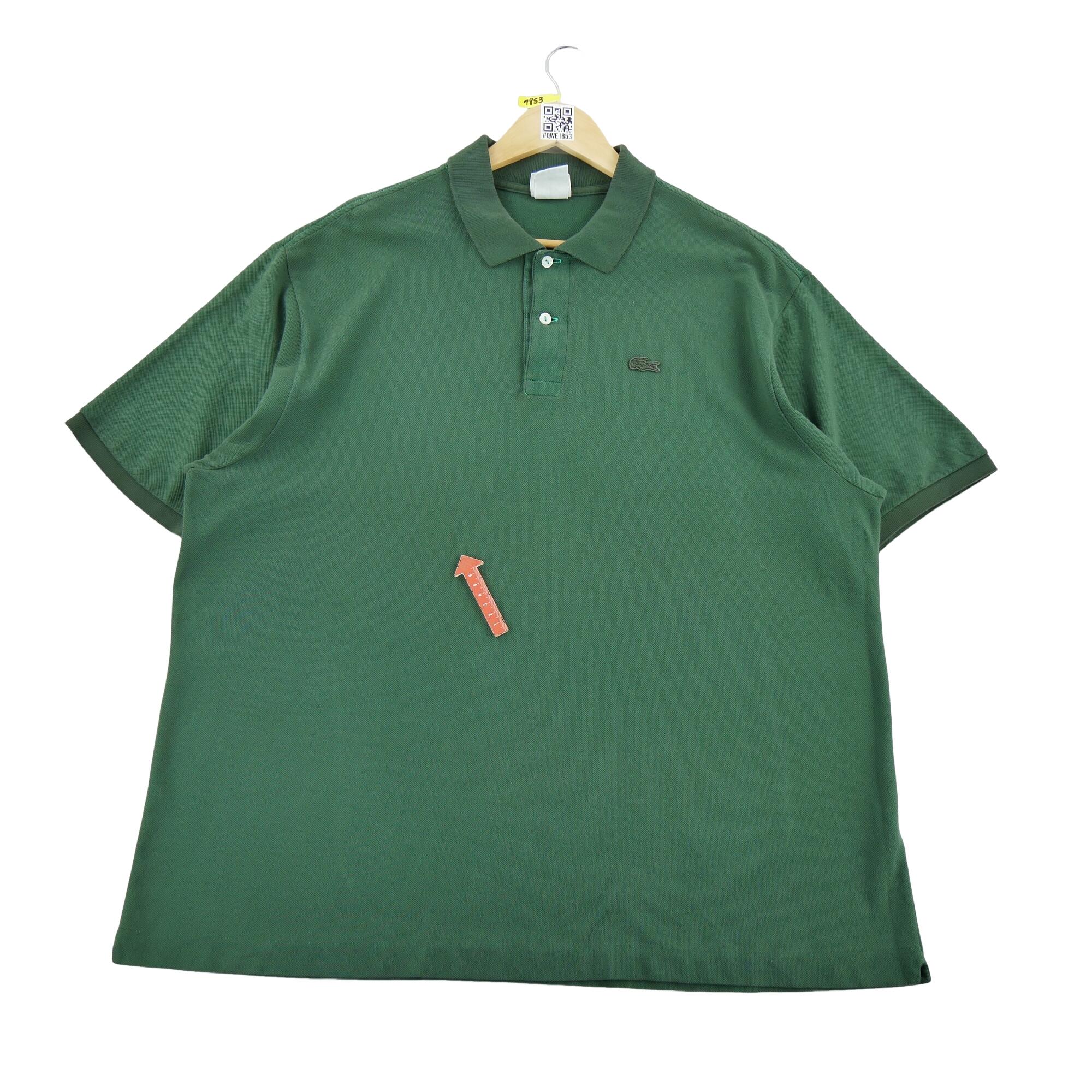 Polo uomo maniche corte verde Lacoste 6/7