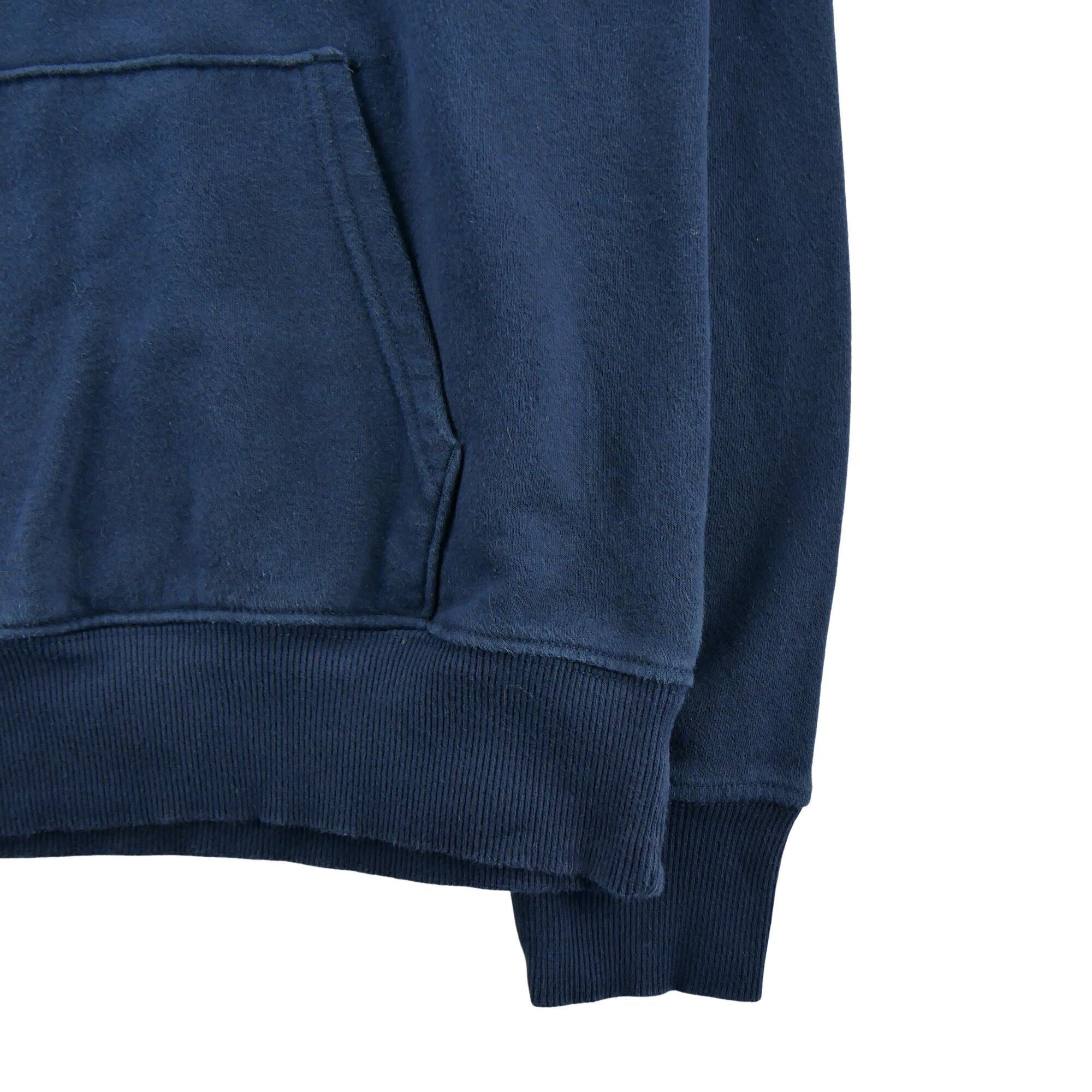 Felpa con cappuccio uomo The North Face blu navy 4/7