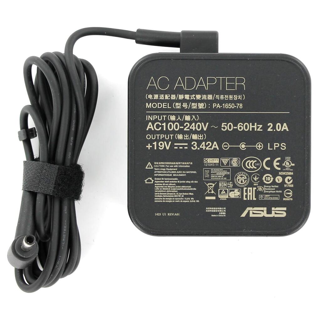 ASUS 65W Laptop AC Adapter 19V 3.42A (4.5 x 2.8 mm)