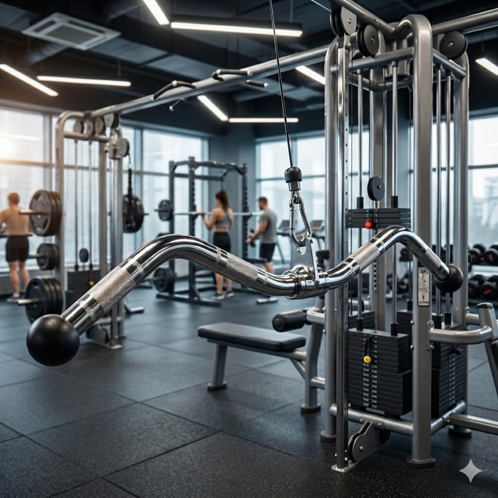 Agarre Polea Dorsal Z 75 cm Gimnasio Fitness 3/3