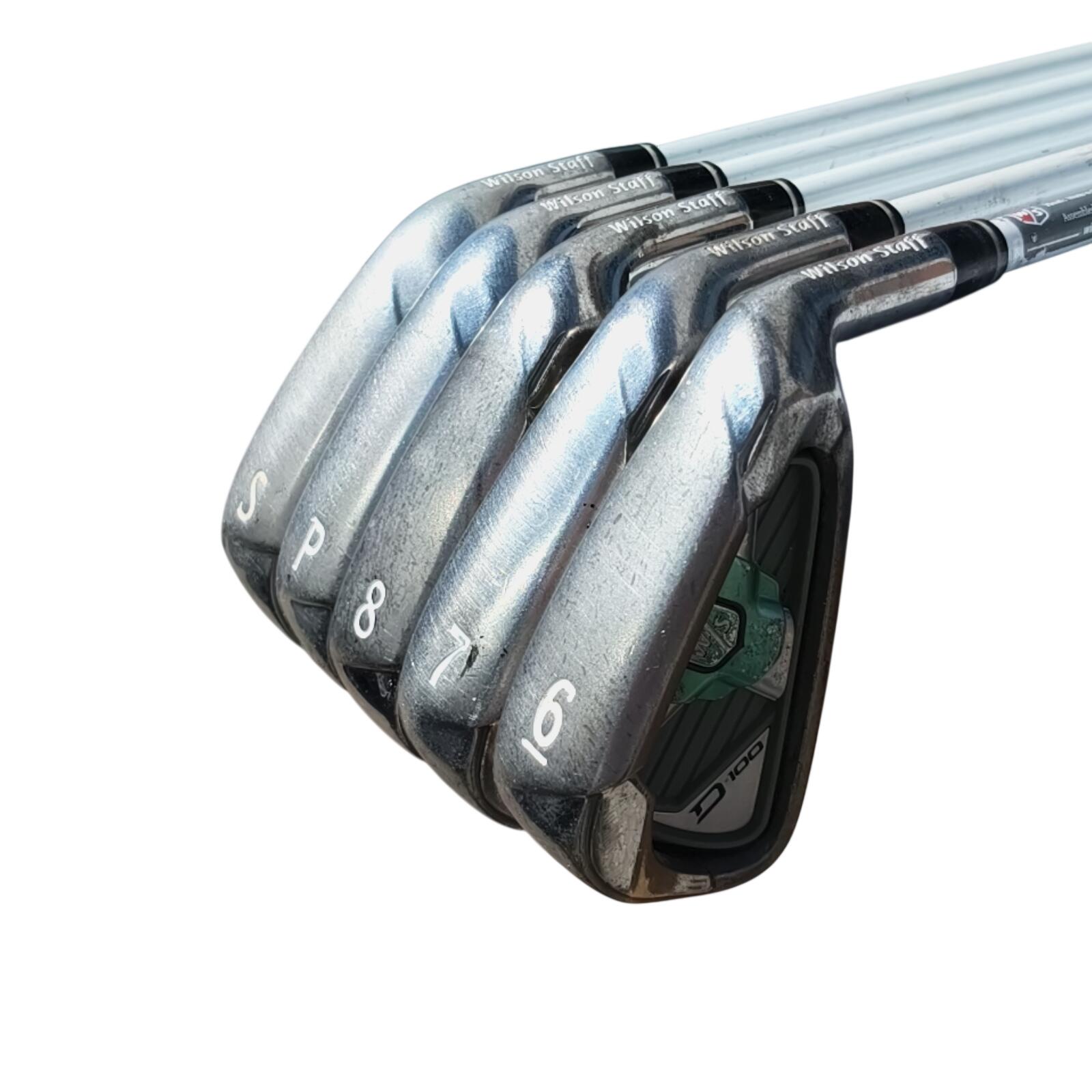 Wilson Staff D100 IJzerset / 6-PW+SW / Flex Ladies / Grafiet 3/7