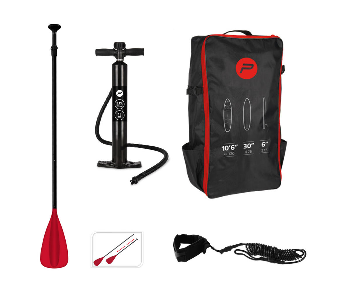 Zestaw łopatek Pure4Fun Basic SUP 320 4/7