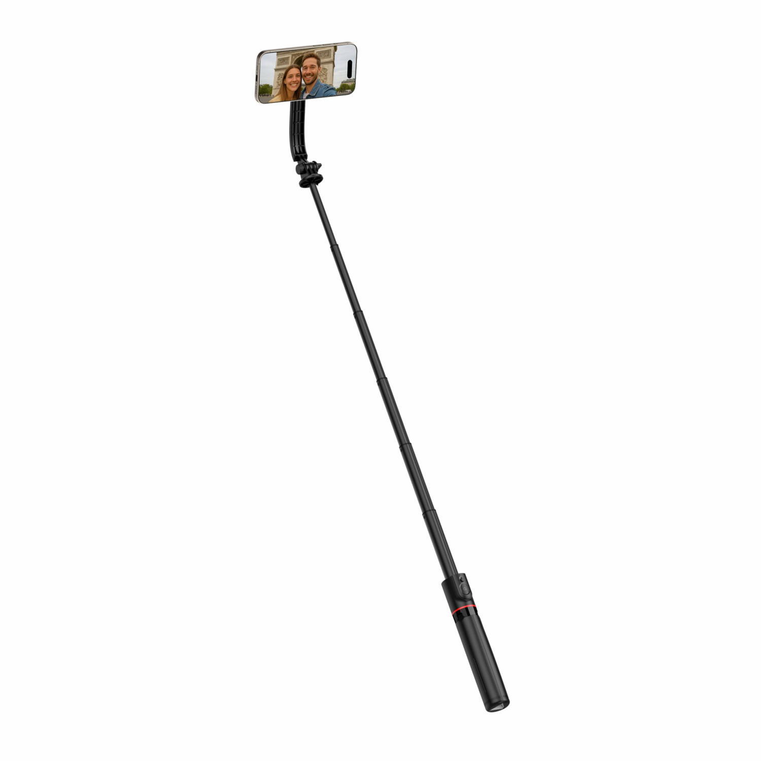 Selfie Stick Tripé SWISSTEN com MagSafe e Comando Bluetooth 3/5