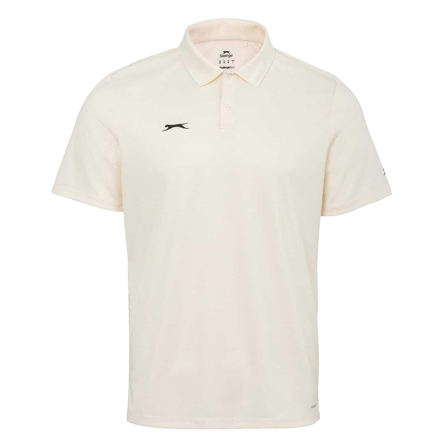 Slazenger Mens 3/4 Sleeve Cricket Polo Shirt