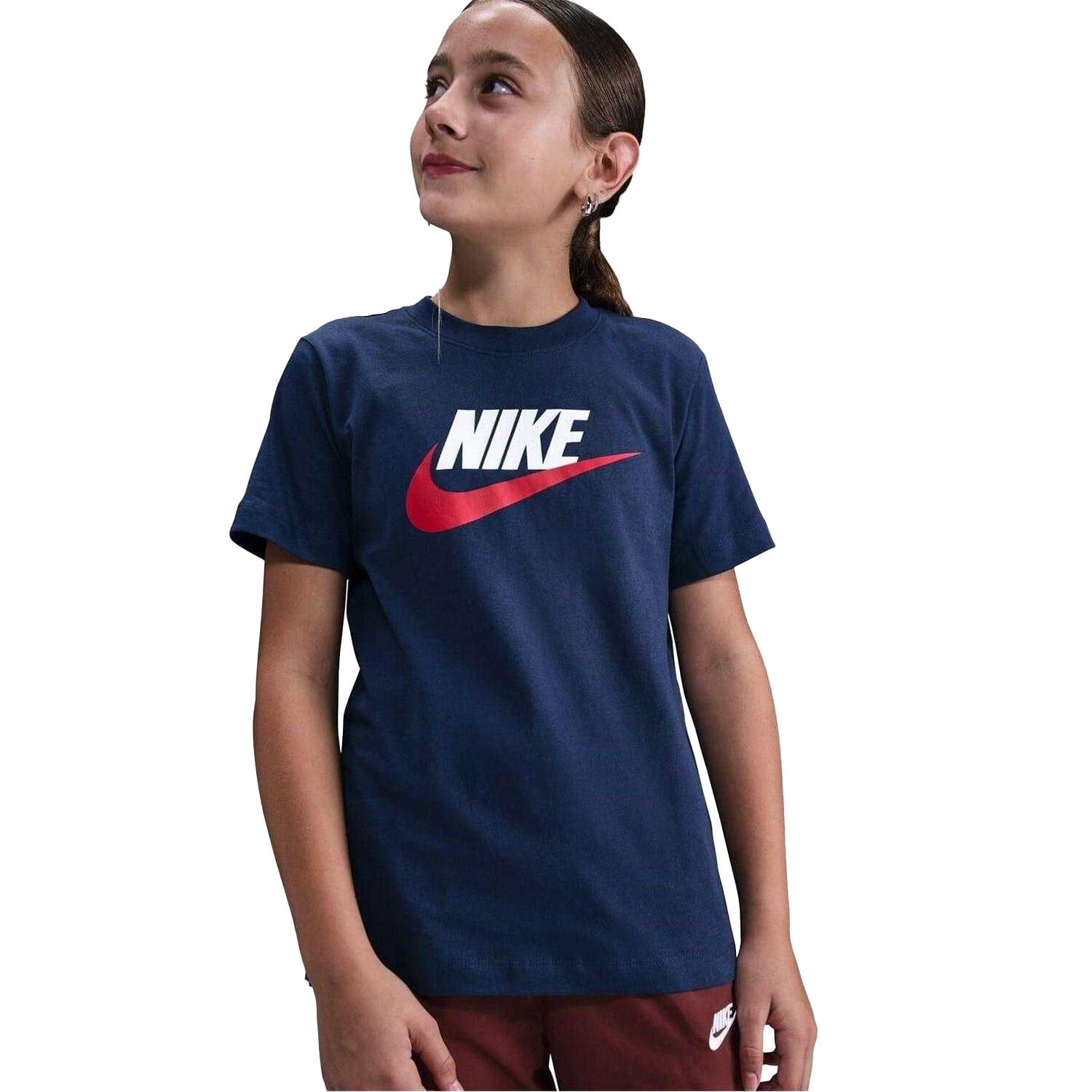 Nike Childrens/Kids Sportswear Logo Cotton T-Shirt