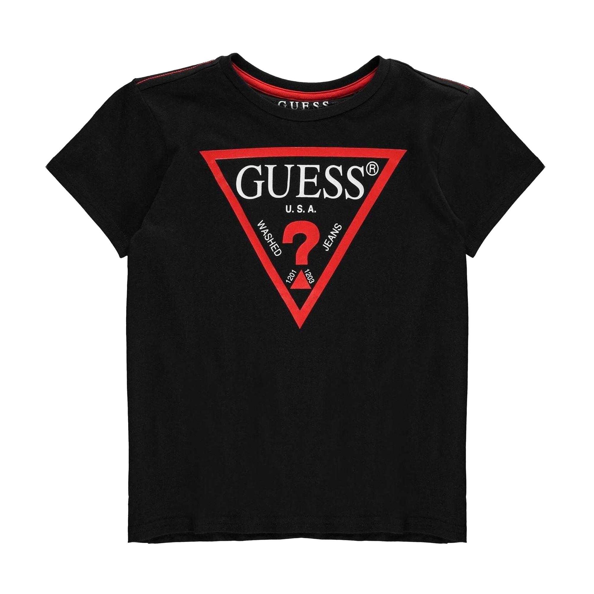 Guess Childrens/Kids Logo Cotton T-Shirt