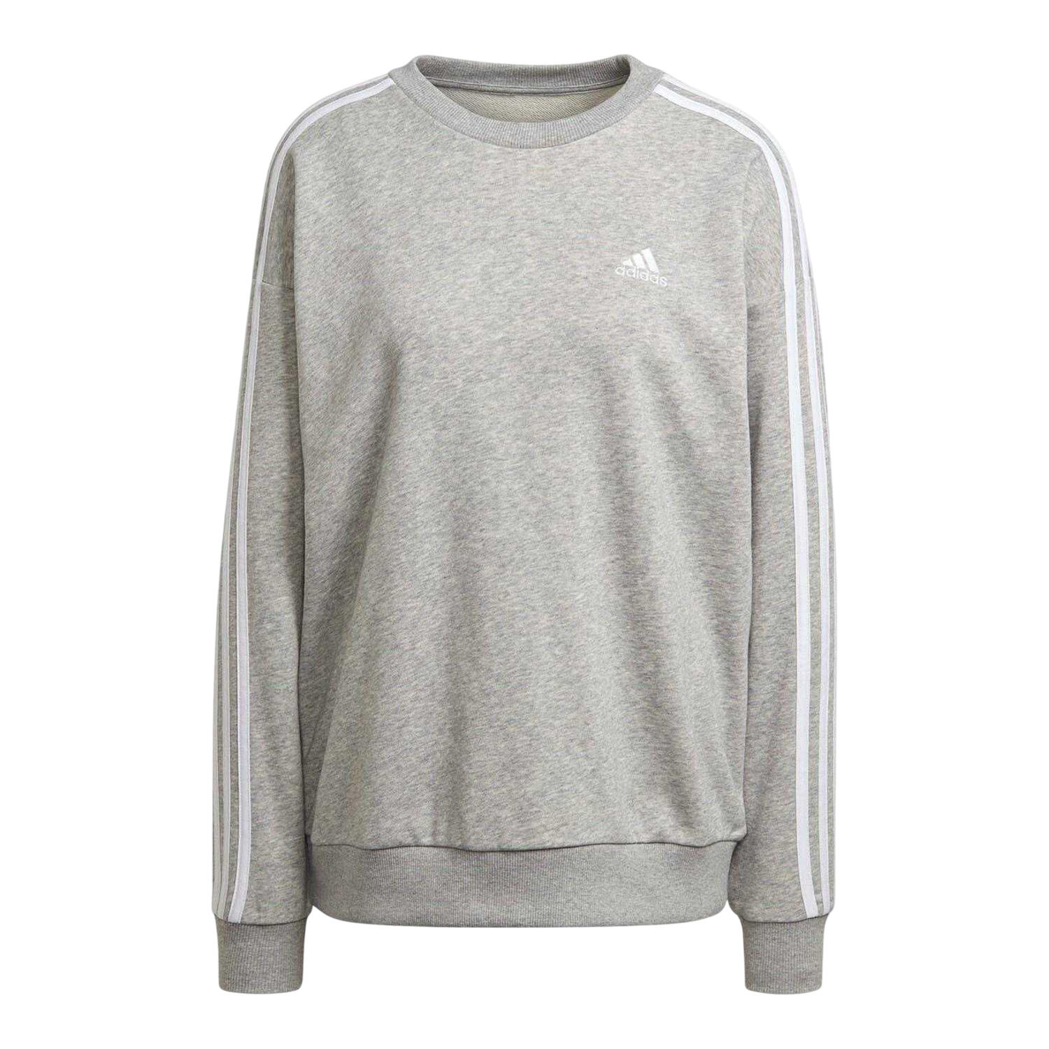Adidas Womens/Ladies Studio Lounge 3 Stripes Loose Fit Sweatshirt