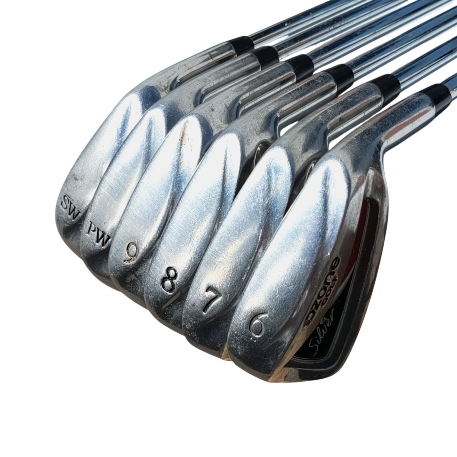 Ozone Silver IJzerset / 6-PW+SW / Flex Regular / Staal 3/7