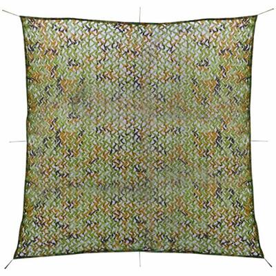 Rete mimetica VidaXL 6 x 6 m (Woodland)