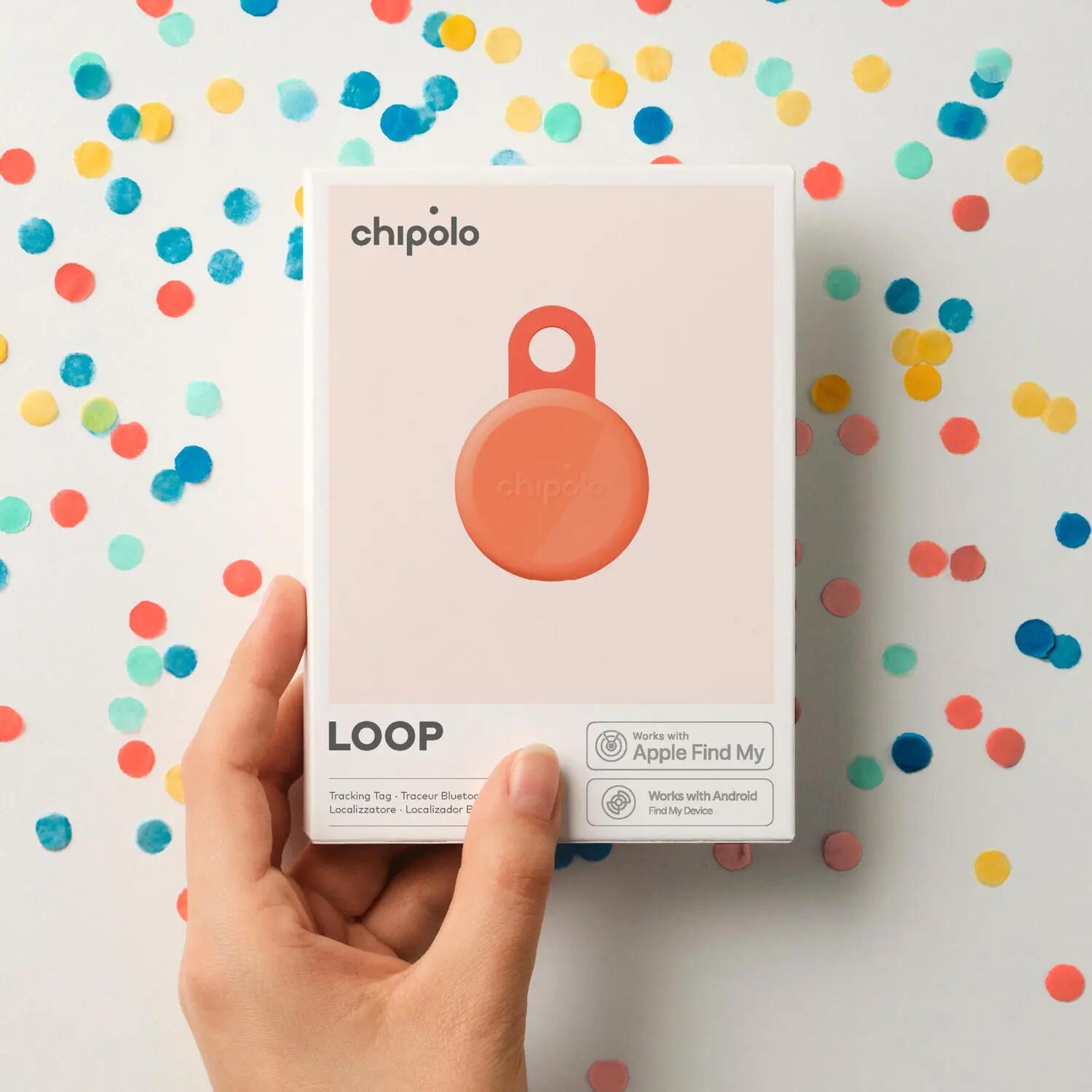 Localizador CHIPOLO Loop - coral 4/4