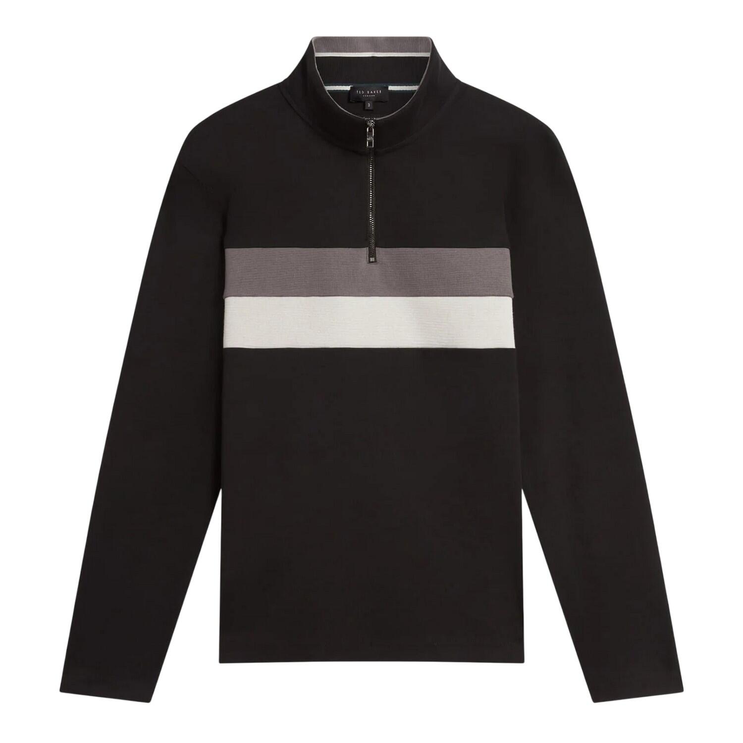 Ted Baker Mens Quarter Zip Fleece Top