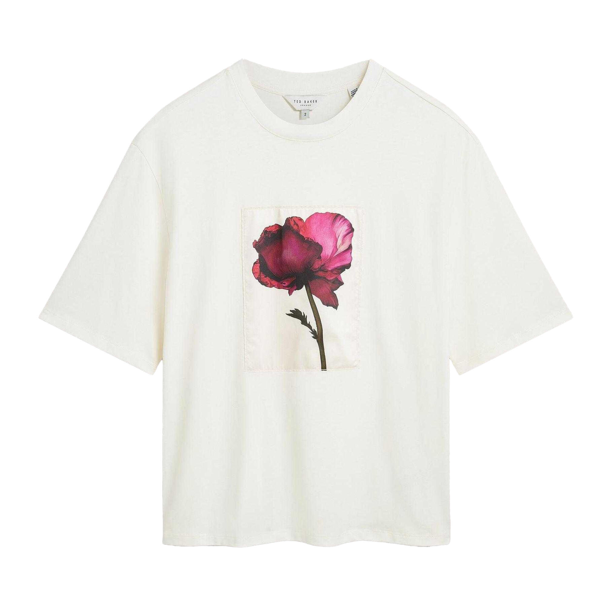 Ted Baker Womens/Ladies Floral Soft Touch Relaxed Fit T-Shirt