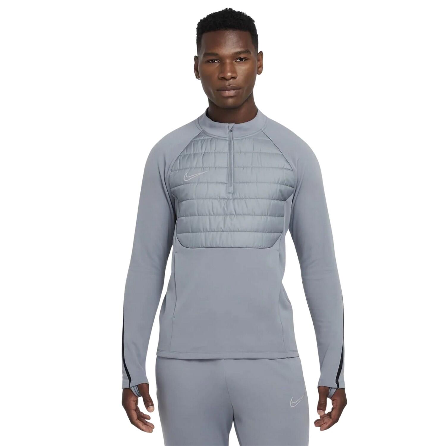 Nike Mens Warrior Thermal Mock Neck Winter Sweatshirt