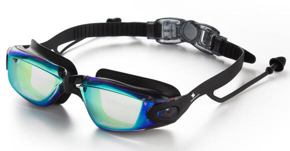 aquaSTRADIA “EP-1000RG-BLACK” Pro Swim Goggles – Dominate the Pool