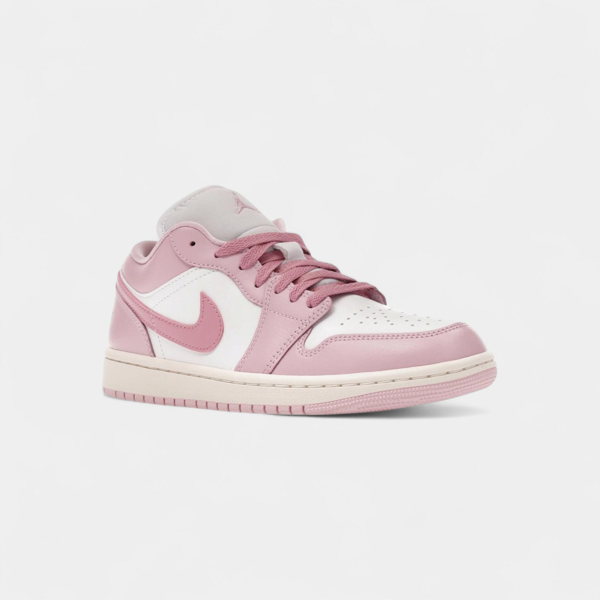 Jordan 1 Low Iced Carmine White (Women's) 2/4