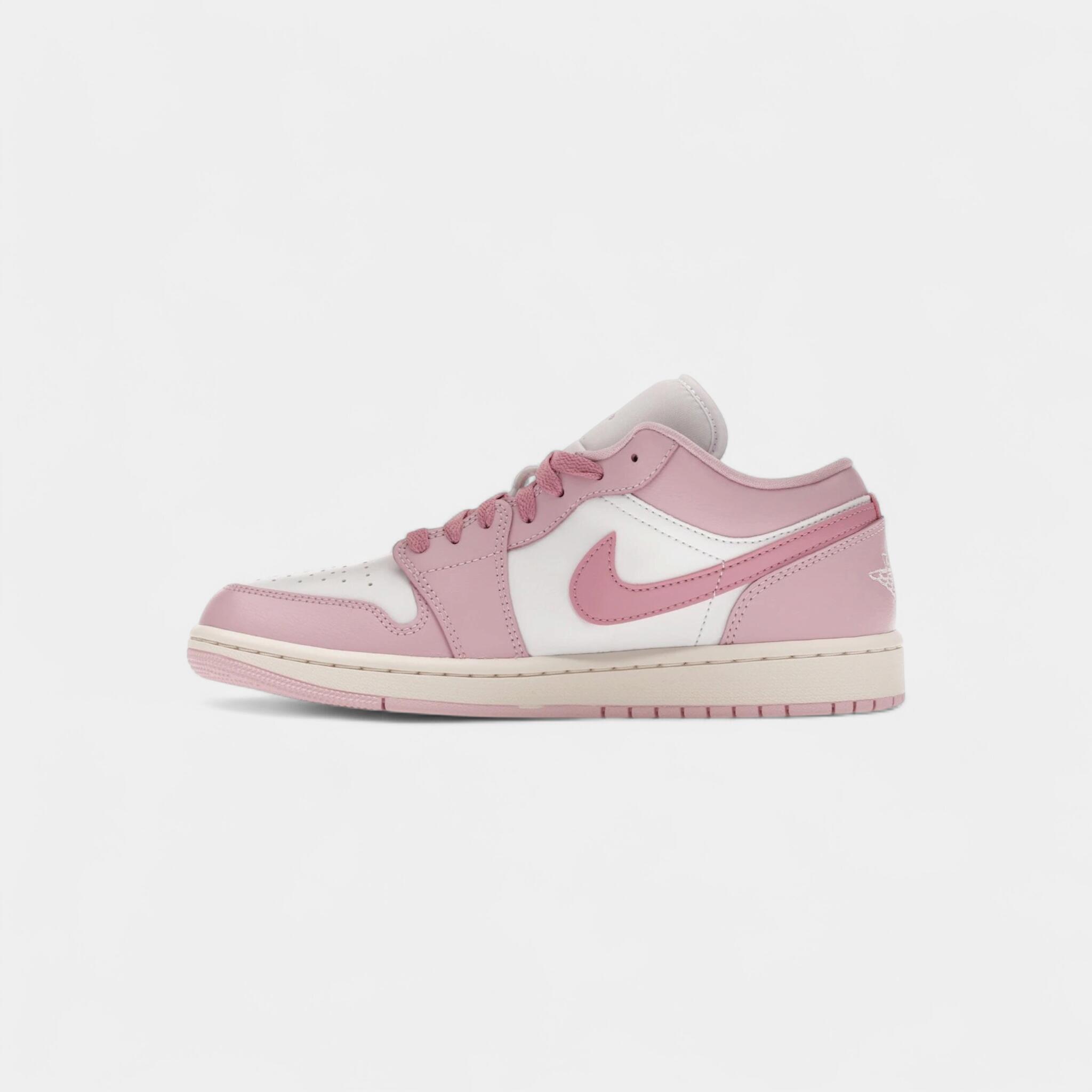 Jordan 1 Low Iced Carmine White (Women's) 4/4
