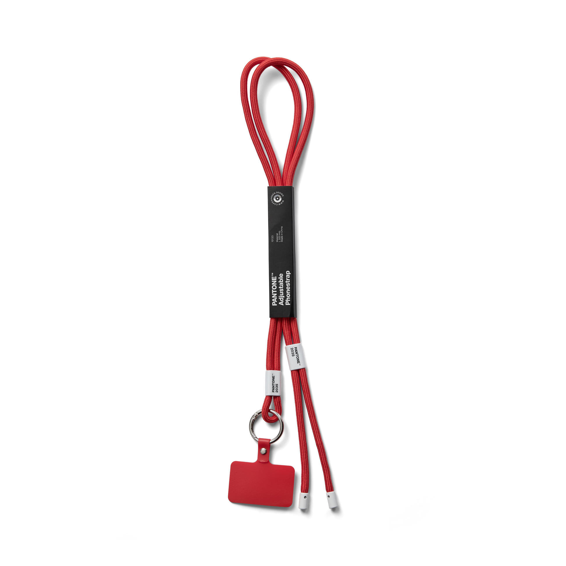 Fita para telemóvel PANTONE COPENHAGEN - red 2035 3/4