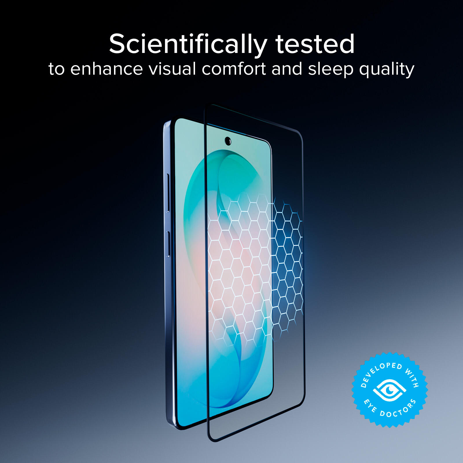 Vitre Full Cover anti‑lumière bleue pour Samsung S26 Ultra 5/6