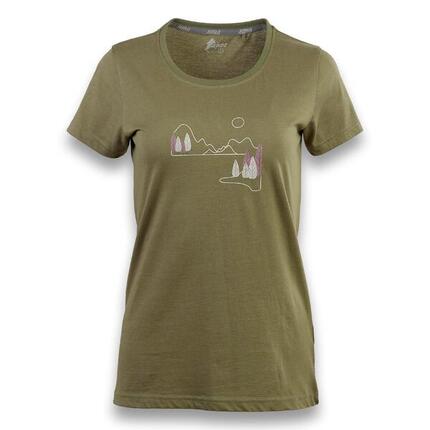 Ande Rosa Damen T-Shirt Dame