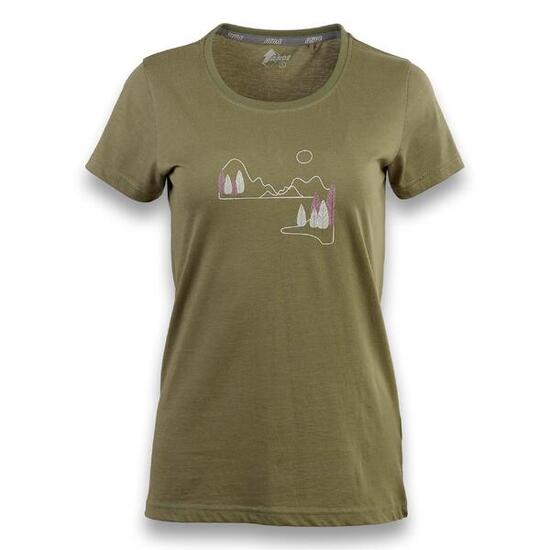 Ande Rosa Damen T-Shirt Dame