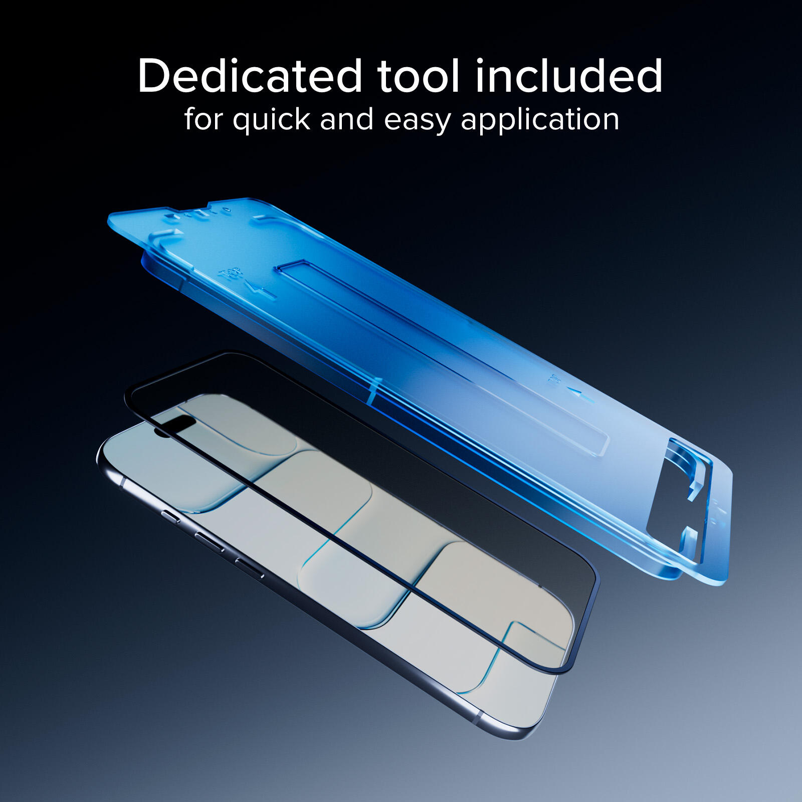 Vitre Full Cover anti‑lumière bleue pour iPhone Air 6/6