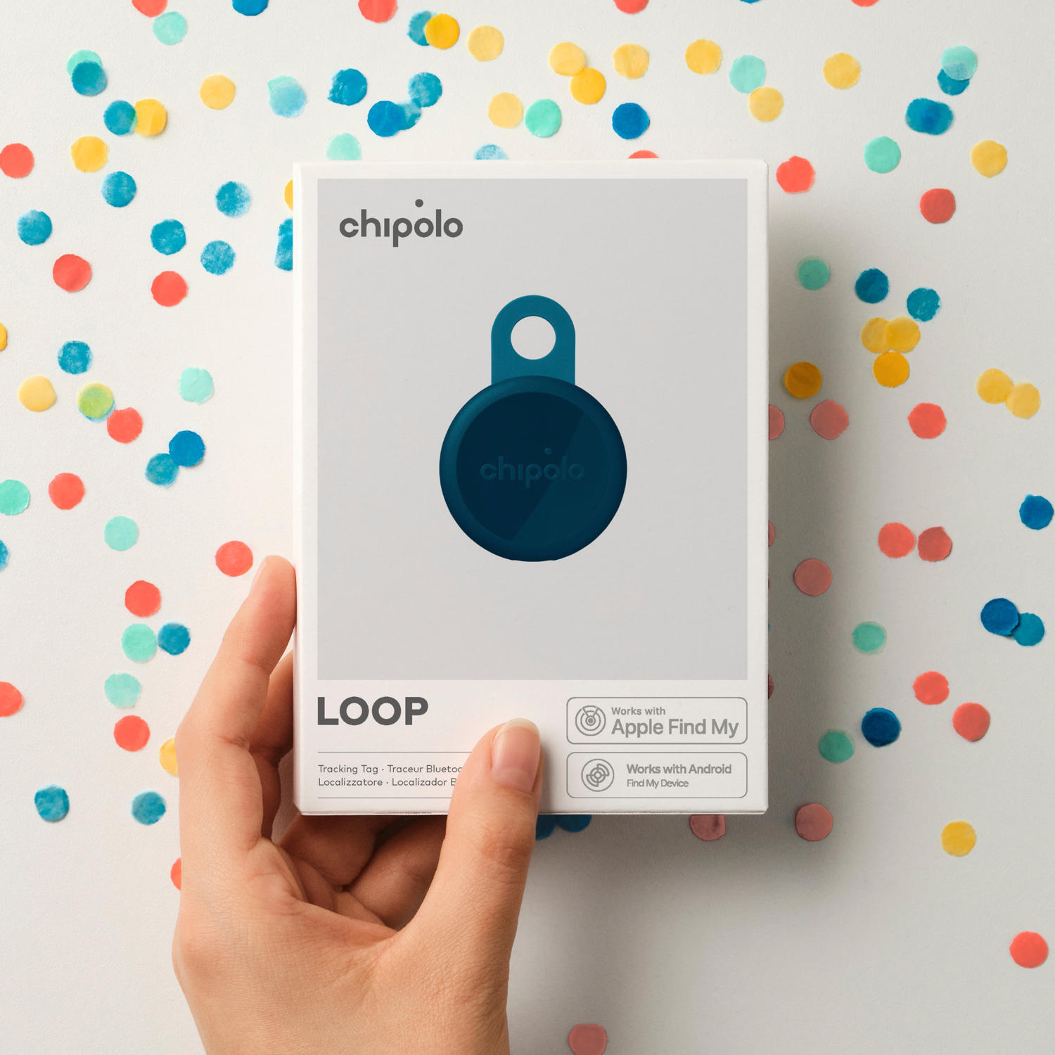 Localizador CHIPOLO Loop - navy 5/9