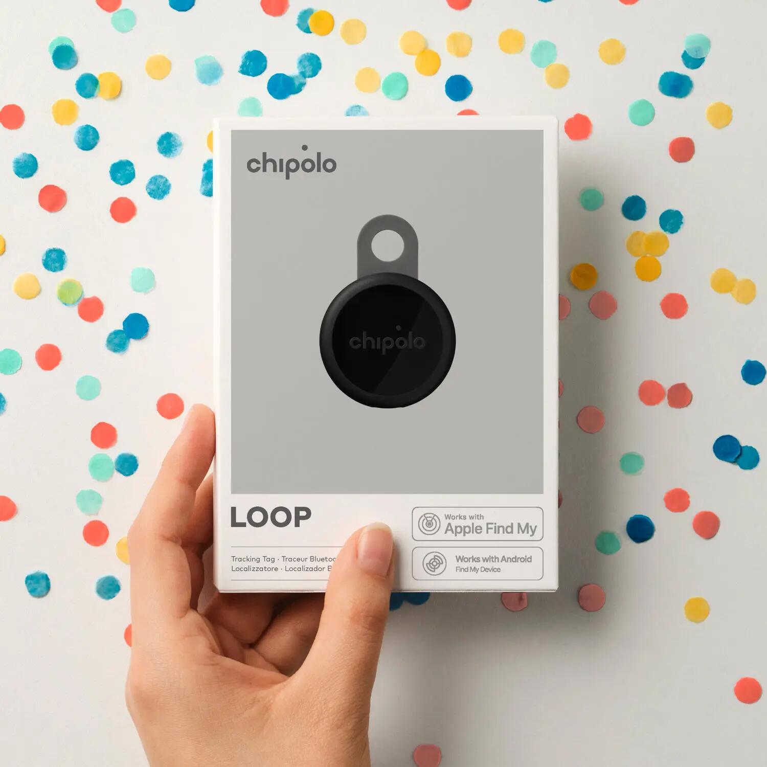 Localizador CHIPOLO Loop - charcoal 4/4