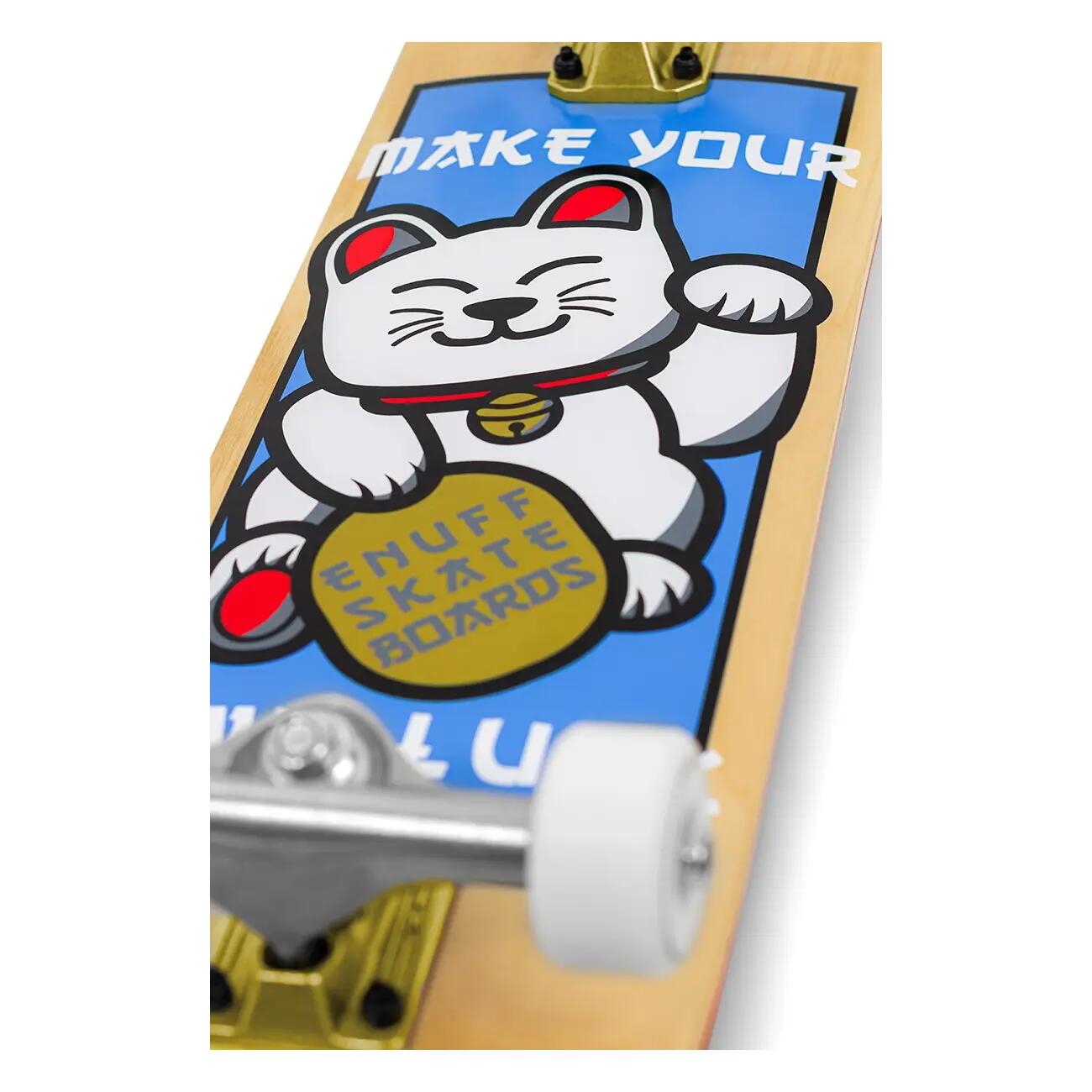 ENUFF Skateboard Complet Lucky Cat Natural 4/6