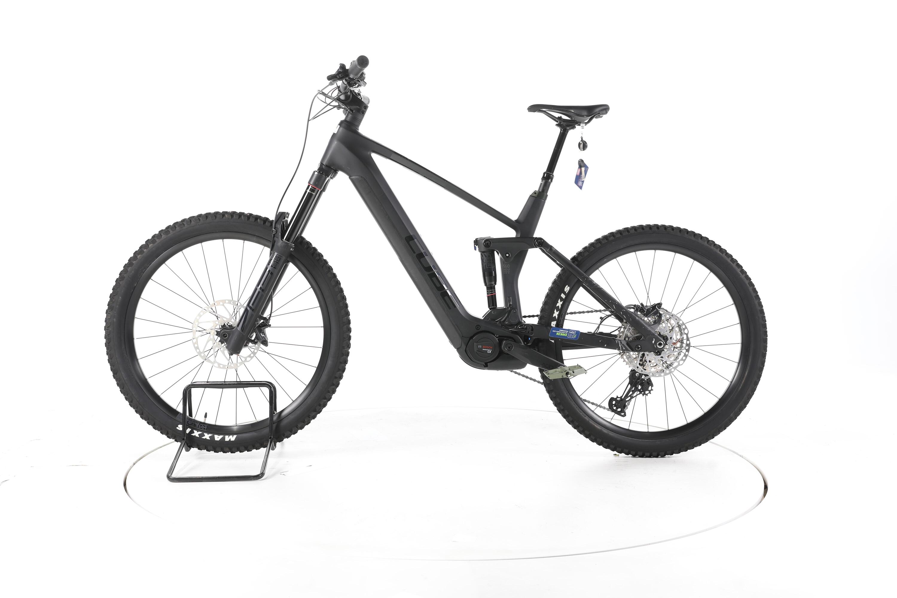 Segunda vida - Cube Stereo Hybrid 160 HPC SLX Fully E-Bike Carbon - Buen estado 6/7