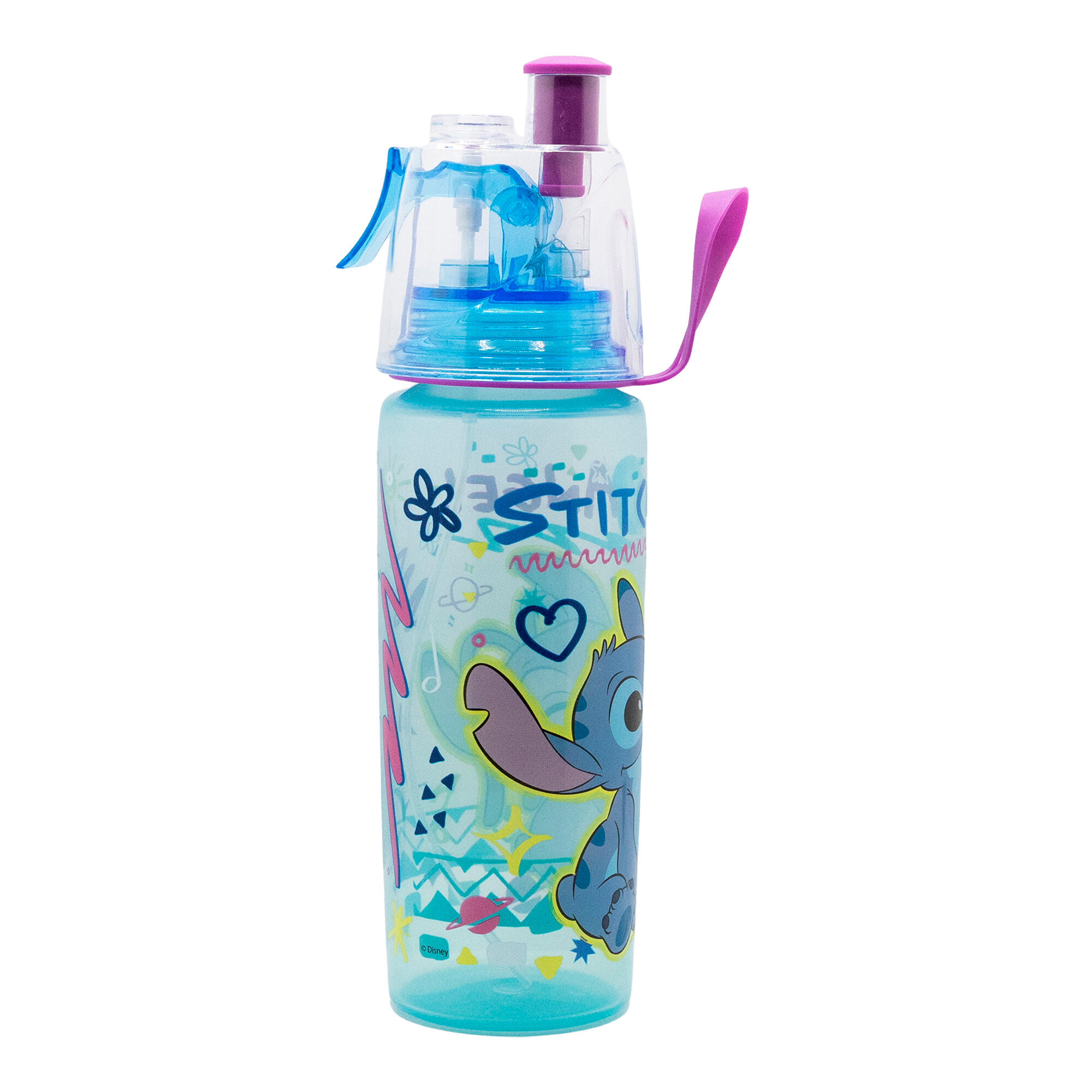 DISNEY Stitch 2-in-1 Sprayer Water Bottle 575 ml 3/4