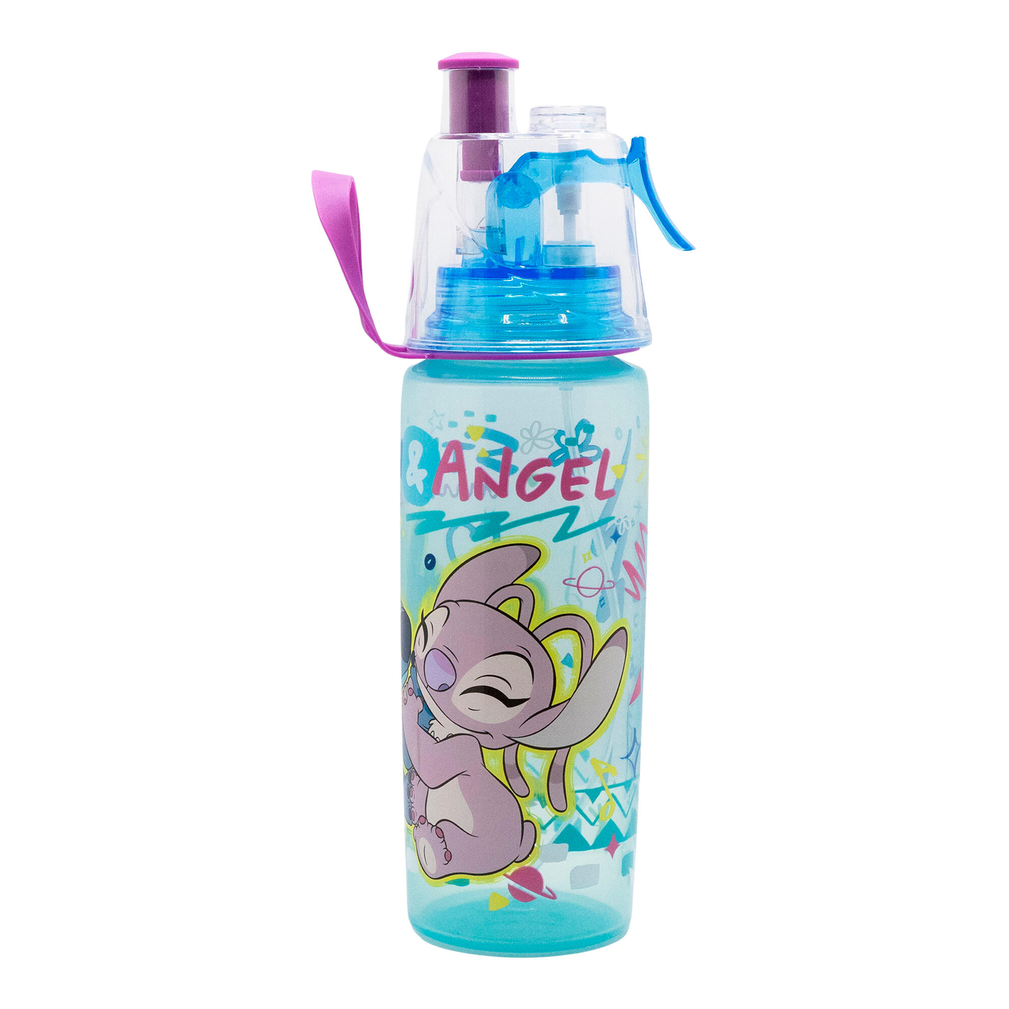 DISNEY Stitch 2-in-1 Sprayer Water Bottle 575 ml 2/4