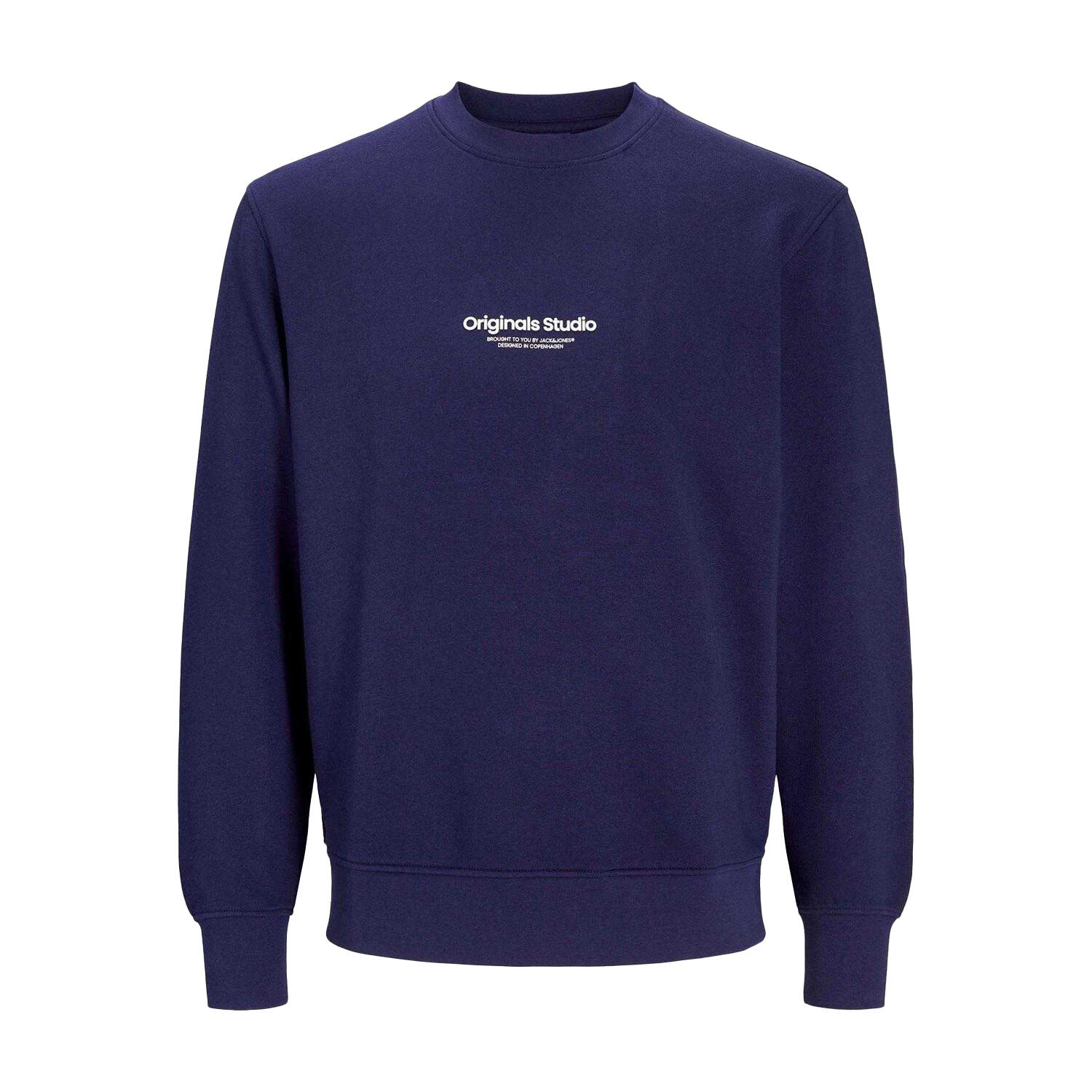 Jack And Jones Mens Crew Neck Relaxed Fit Sweatshirt