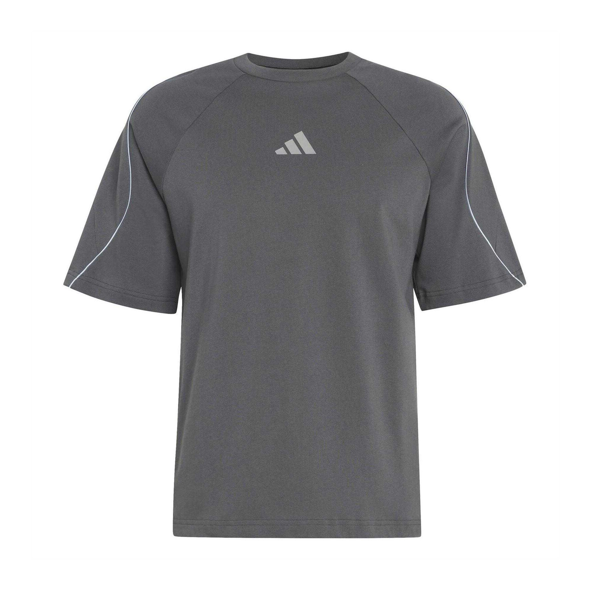 Adidas Mens Contrast Piping Regular T-Shirt