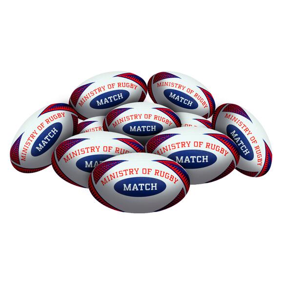 STRADIA MATCH Rugby League Ball - Multiplex Tech Pro - PK10