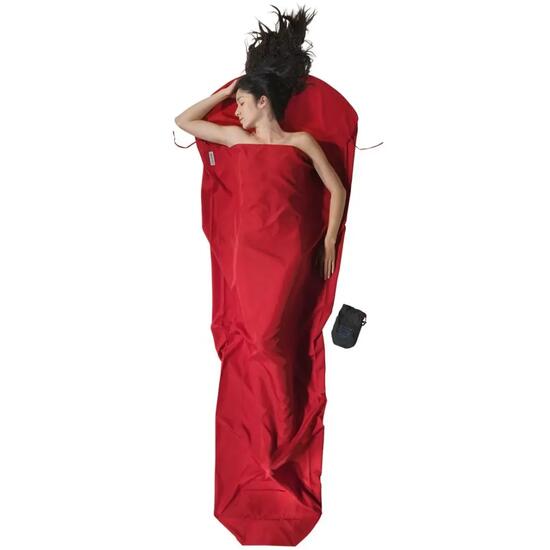 Drap de Sac Cocoon Mummy Liner Microfibres - Cranberry