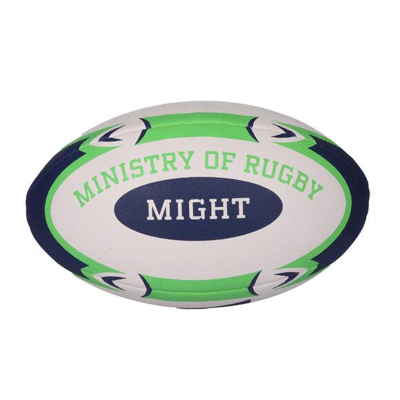 STRADIA MIGHT Size 5 Rugby Union Ball - Elite Silica-Grip Match Competitive Play