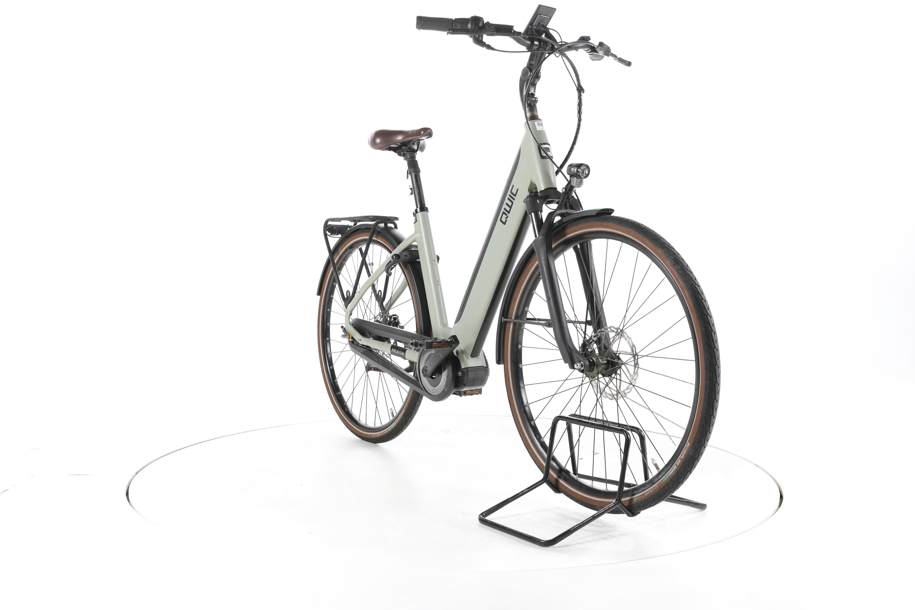 Segunda vida - QWIC Premium-i MN7+ City E-Bike Cuadro bajo - Buen estado 3/7