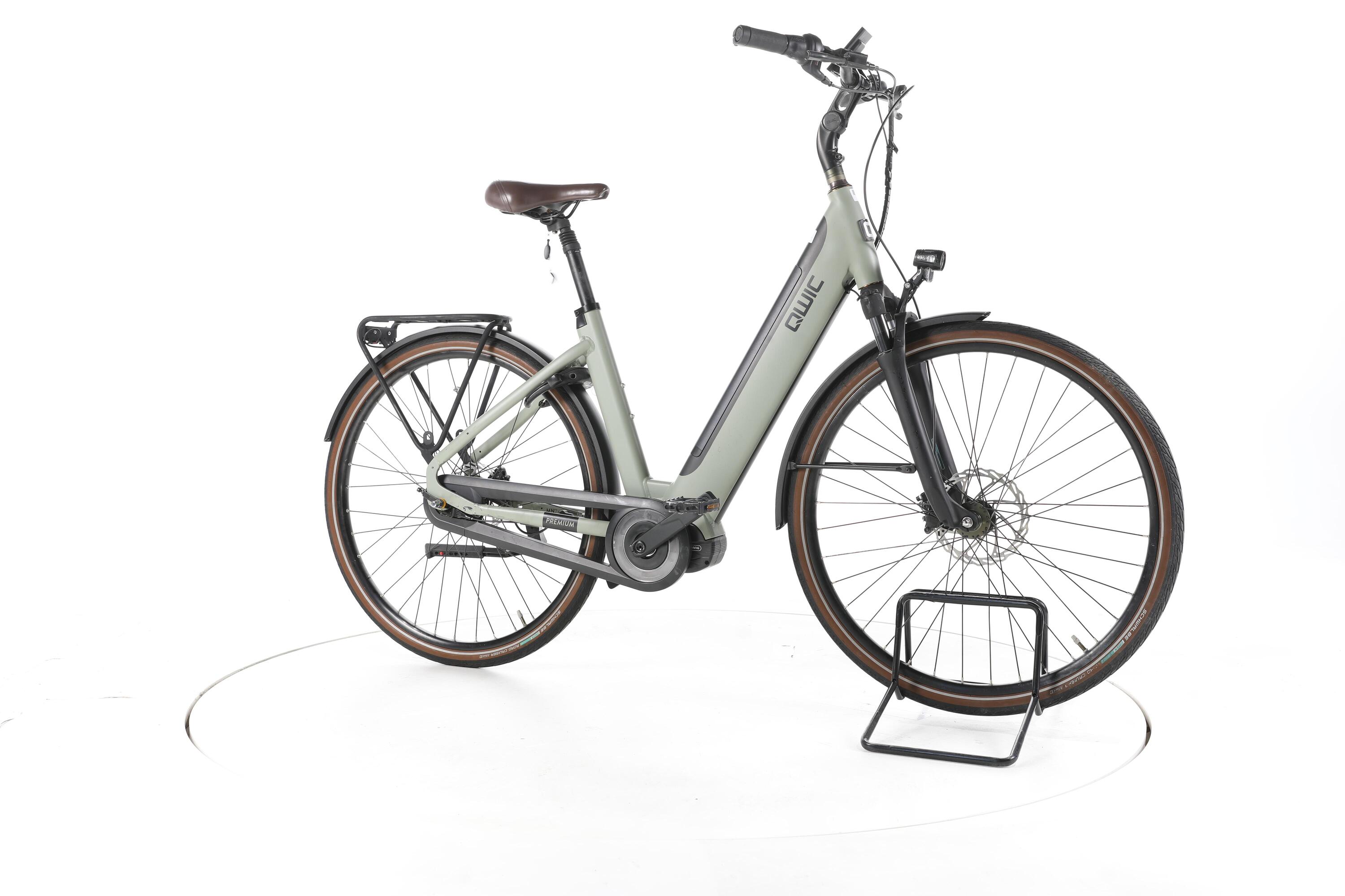 Segunda vida - QWIC Premium-i MN7+ City E-Bike Cuadro bajo - Buen estado 2/7