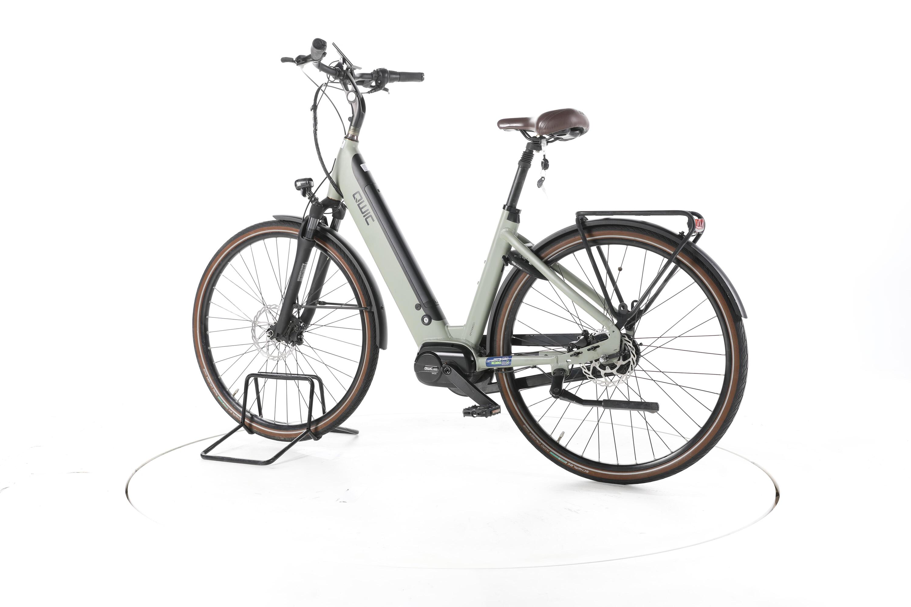 Segunda vida - QWIC Premium-i MN7+ City E-Bike Cuadro bajo - Buen estado 7/7