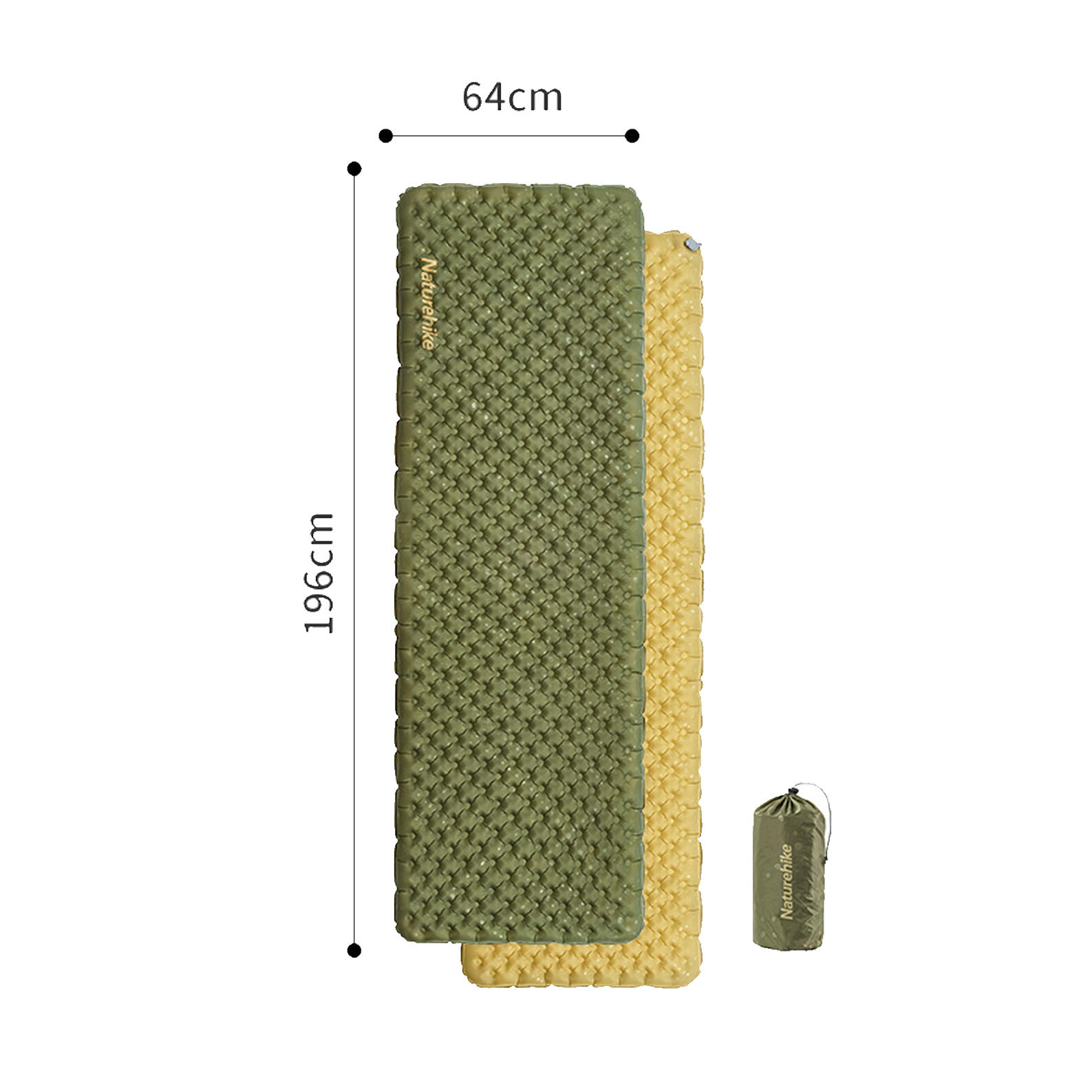 Tuye 3.5 Ultraleichte Trekking-Isomatte R-Wert 3,5 575 g – 196 × 64 × 7 cm 3/5