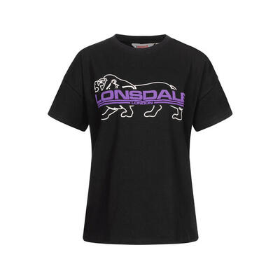 Dames-t-shirt oversized lonsdale cullaloe